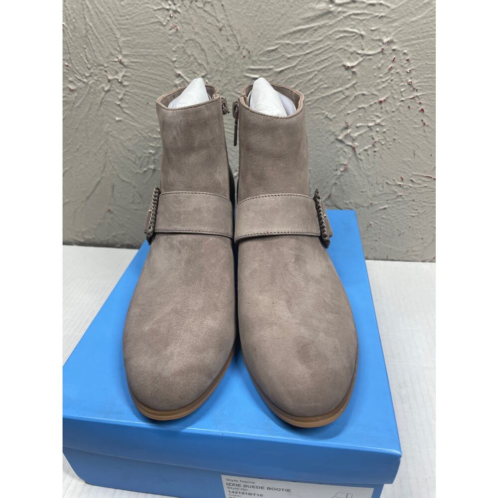 Jack Rogers Izzie Suede Bootie French Grey‎ size 7.5